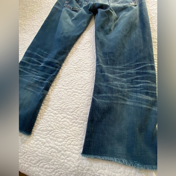 AG Adriano Goldschmied Distressed Ankle Cropped Jeans - Picture 11 of 15